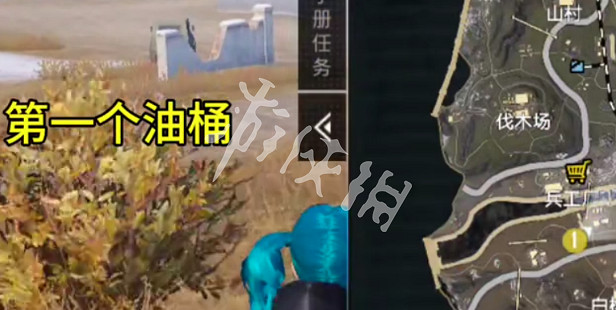 和平精英地鐵逃生冰河禁區油桶位置大全