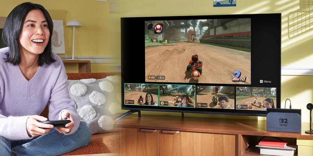 使用任天堂Switch 2的GameChat功能要通過簡訊驗證