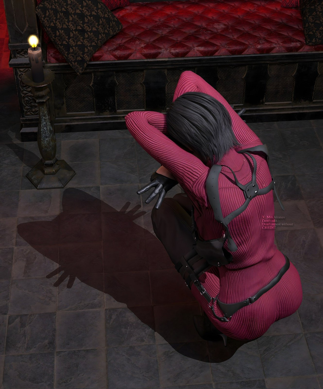 《惡靈古堡4》艾達王3D性感美圖賞:復刻小貓影子! 《惡靈古堡4》艾達王3D性感美圖賞:復刻小貓影子!