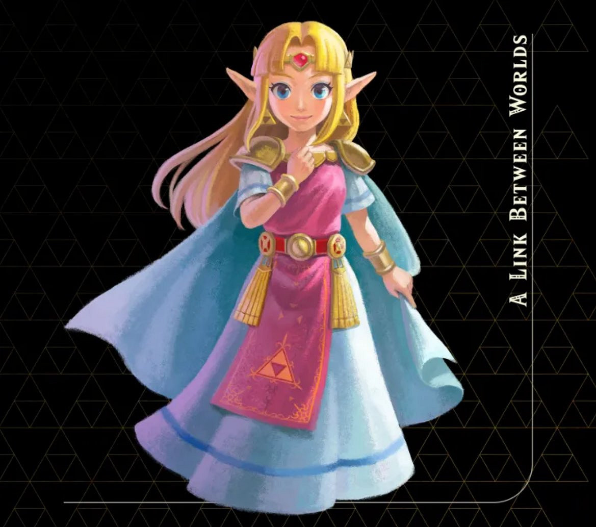 你最喜歡哪個？《塞爾達傳說》各版本“塞爾達”角色設計