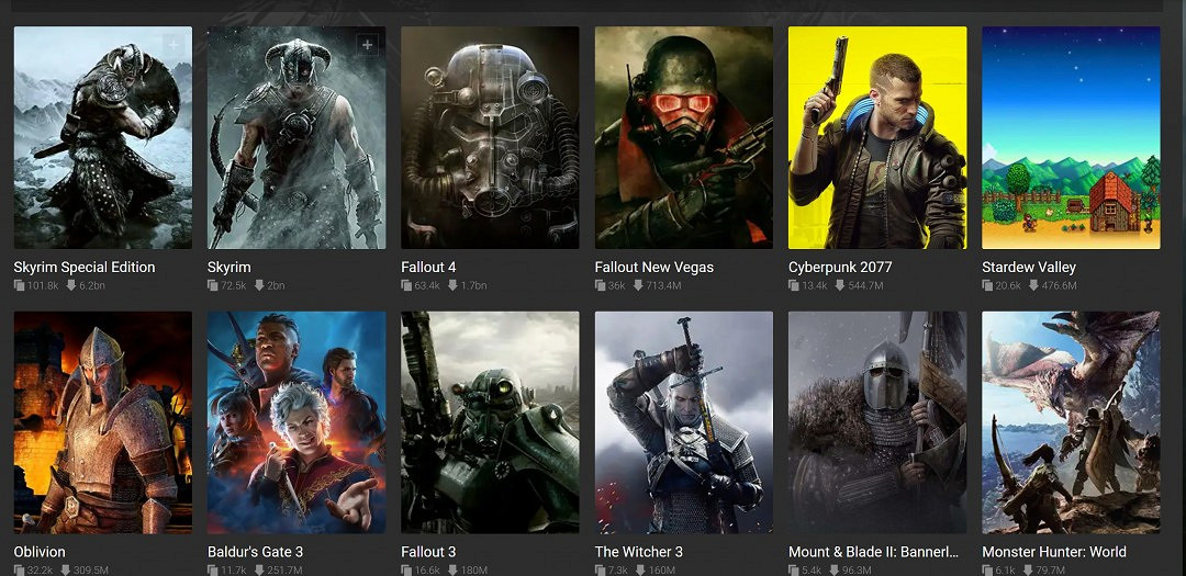 《上古卷軸V:無界天際》發售13年後 MOD下載量突破20億次 《上古卷軸V:無界天際》發售13年後 MOD下載量突破20億次