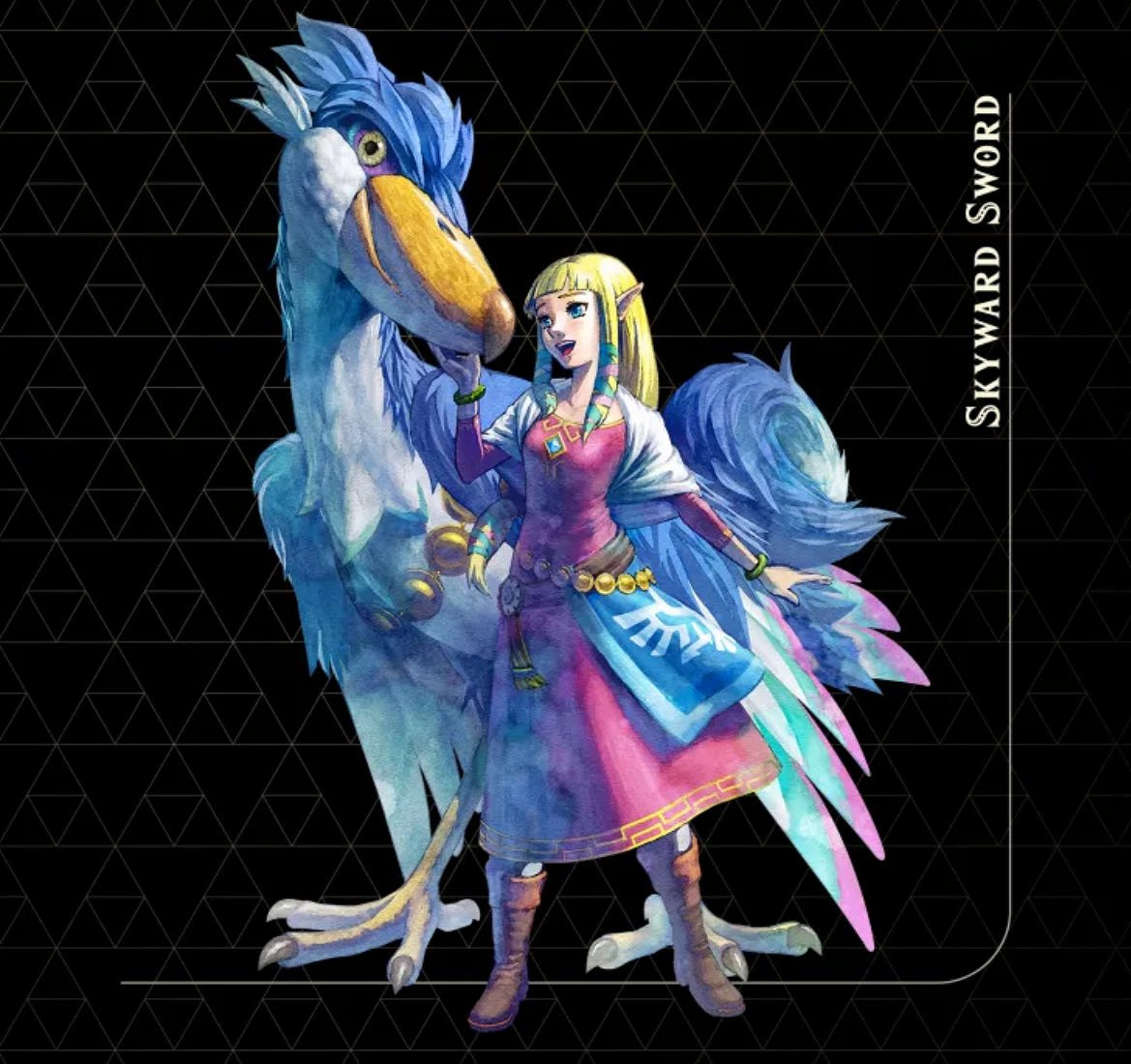 你最喜歡哪個？《塞爾達傳說》各版本“塞爾達”角色設計