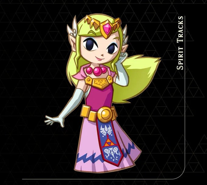 你最喜歡哪個？《塞爾達傳說》各版本“塞爾達”角色設計