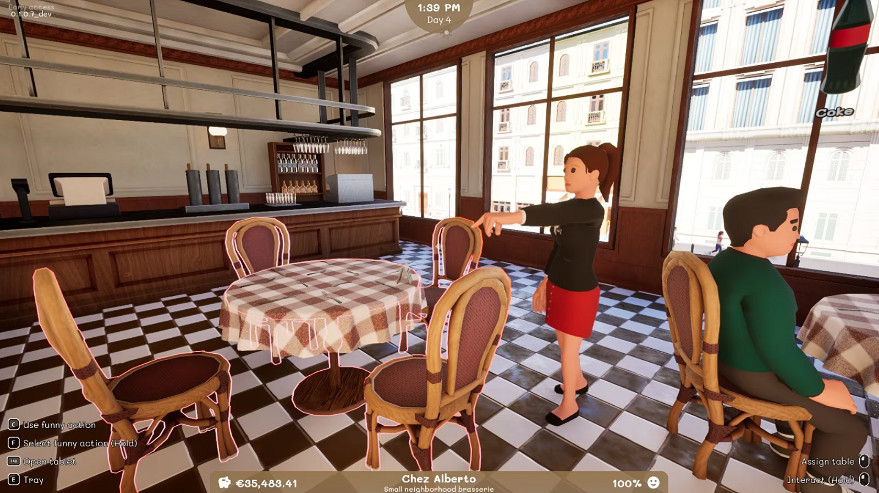 AI服務員還罷工?4人同遊《法國小館模擬器》免費試玩 AI服務員還罷工?4人同遊《法國小館模擬器》免費試玩