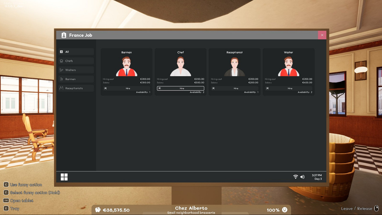 AI服務員還罷工?4人同遊《法國小館模擬器》免費試玩 AI服務員還罷工?4人同遊《法國小館模擬器》免費試玩