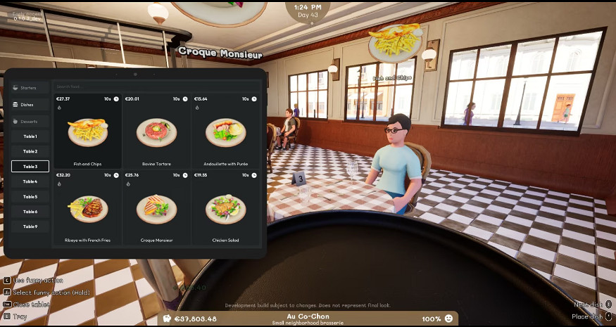 AI服務員還罷工?4人同遊《法國小館模擬器》免費試玩 AI服務員還罷工?4人同遊《法國小館模擬器》免費試玩