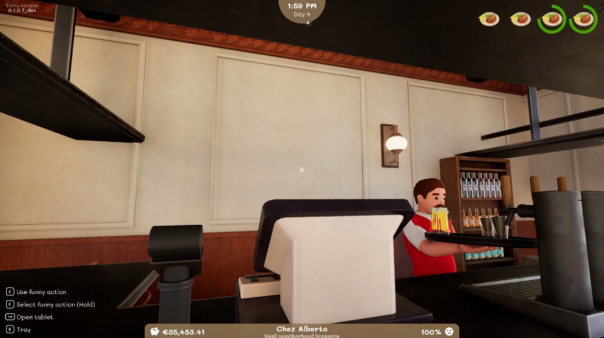 AI服務員還罷工?4人同遊《法國小館模擬器》免費試玩 AI服務員還罷工?4人同遊《法國小館模擬器》免費試玩