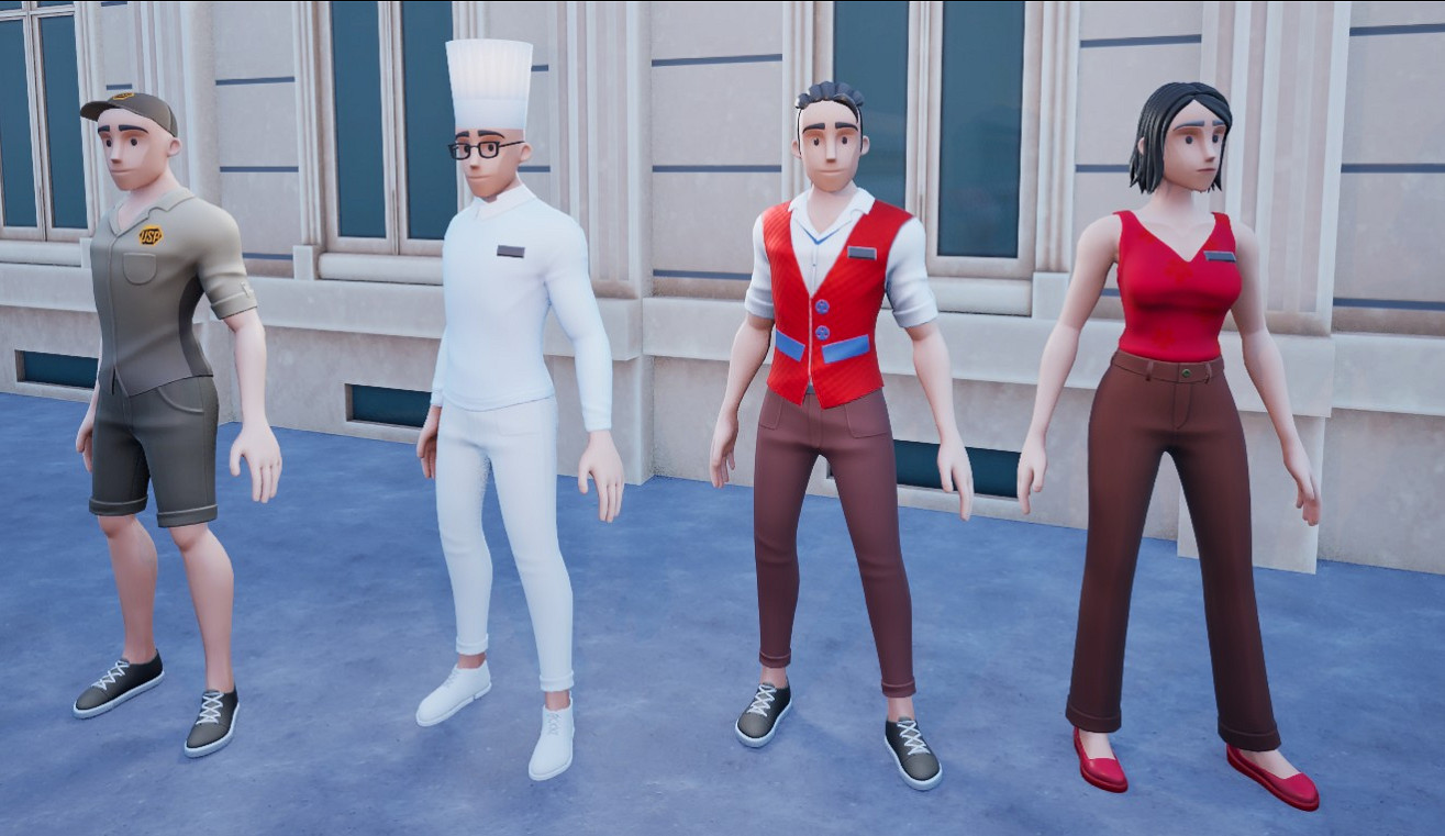 AI服務員還罷工?4人同遊《法國小館模擬器》免費試玩 AI服務員還罷工?4人同遊《法國小館模擬器》免費試玩