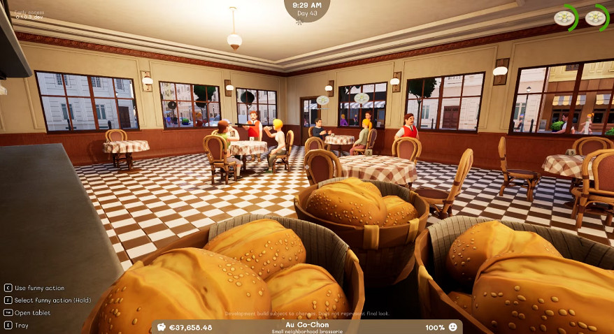 AI服務員還罷工?4人同遊《法國小館模擬器》免費試玩 AI服務員還罷工?4人同遊《法國小館模擬器》免費試玩