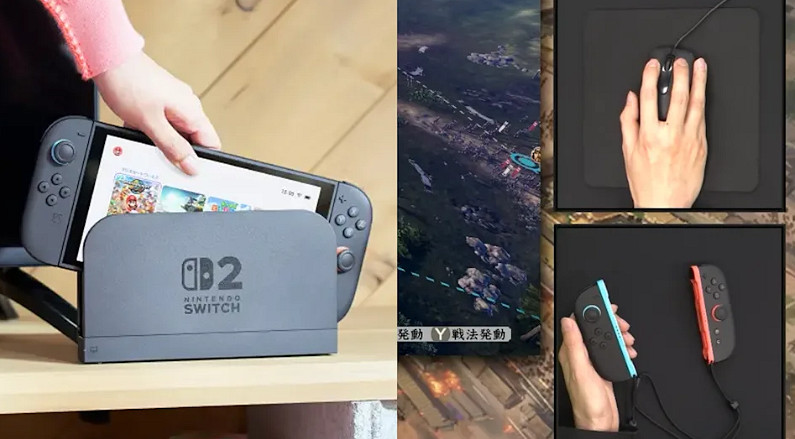 Switch2還支援接USB滑鼠?甚至能和Joycon無縫切換 Switch2還支援接USB滑鼠?甚至能和Joycon無縫切換
