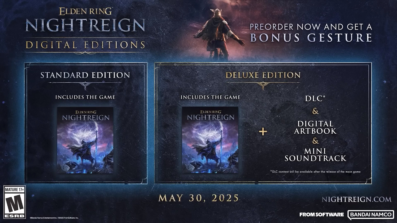 《艾爾登法環：黑夜君臨》渡夜者預告：執行者 亮相！