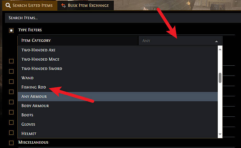 《流亡黯道》魚竿市集搜索方法介紹 《流亡黯道》魚竿市集搜索方法介紹