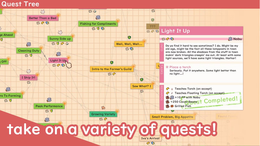 高自由度的像素風動森+星露谷！《Snacko》好評發售