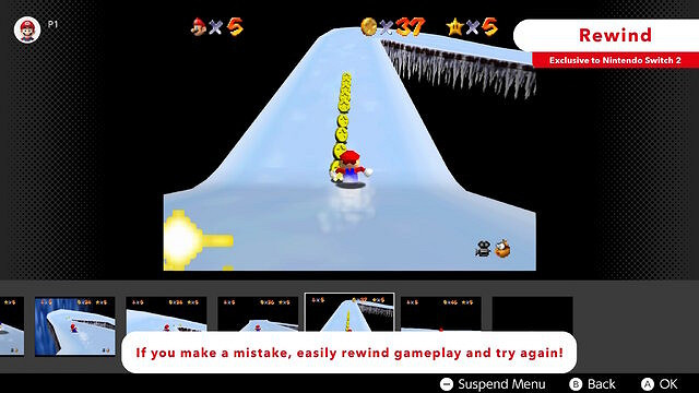 Switch 2《N64收藏》新情報 追加三大實用功能 Switch 2《N64收藏》新情報 追加三大實用功能