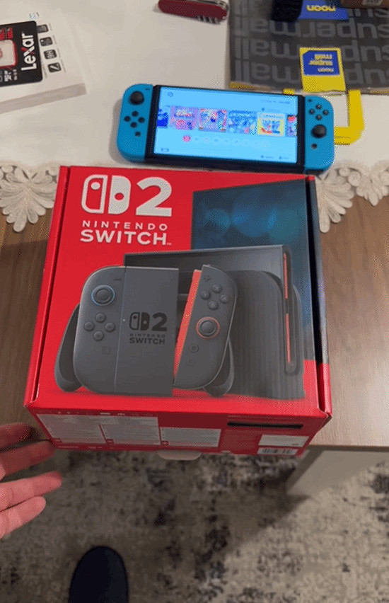 Switch2已有偷跑影片!可惜需要首日更新檔才能進入遊玩 Switch2已有偷跑影片!可惜需要首日更新檔才能進入遊玩