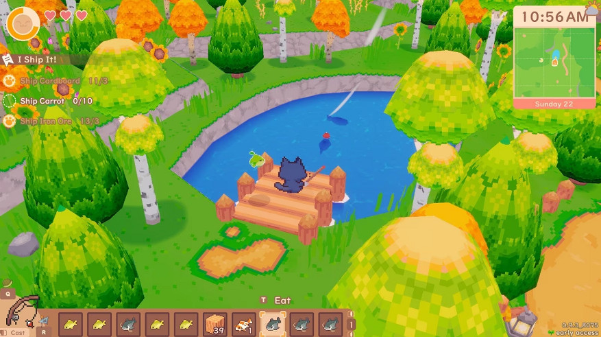 高自由度的像素風動森+星露谷！《Snacko》好評發售