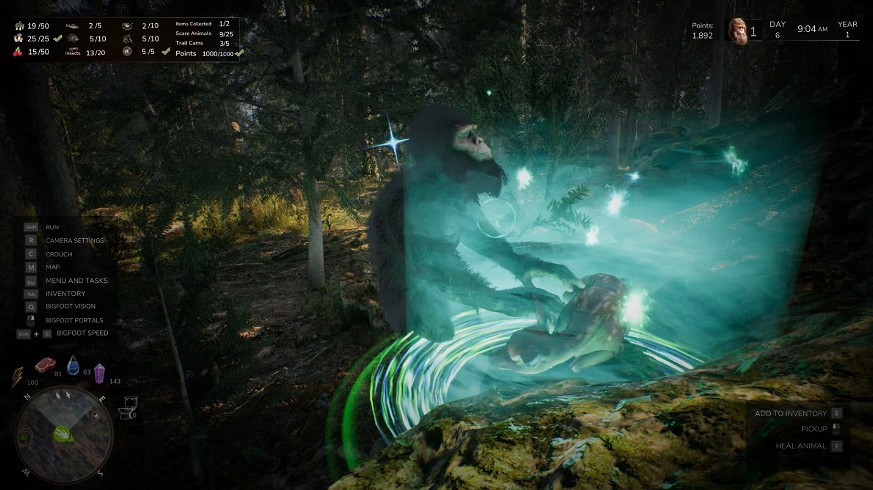 另類模擬器《大腳怪的生活》Demo上線!我尖叫!人尖叫