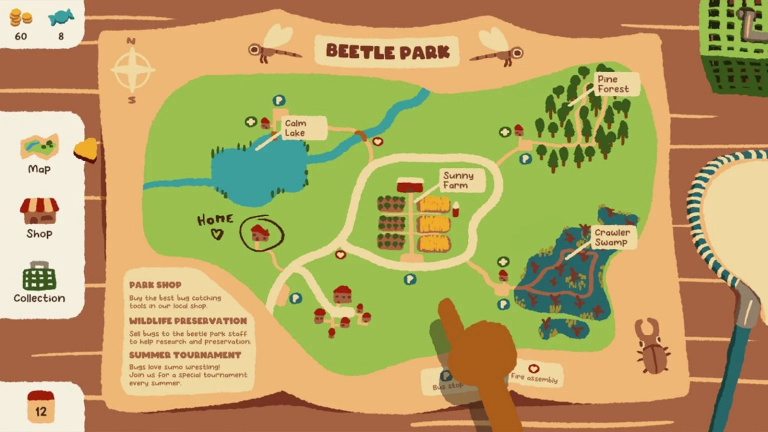 昆蟲採集遊戲《卡博托公園》Steam首發登頂好評榜！