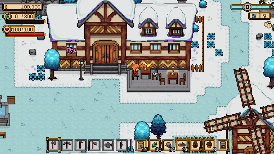 像素農場《希望物語》搶先體驗 養魔法寵物到地城尋寶