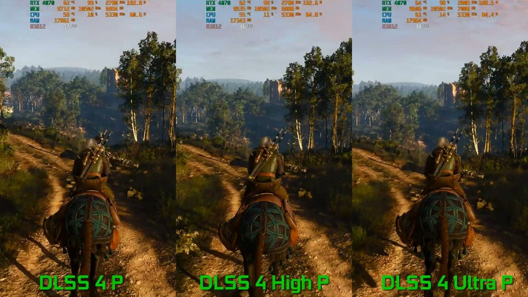 DLSS 4新的高性能模式測試 幀數更高、畫質幾乎沒影響