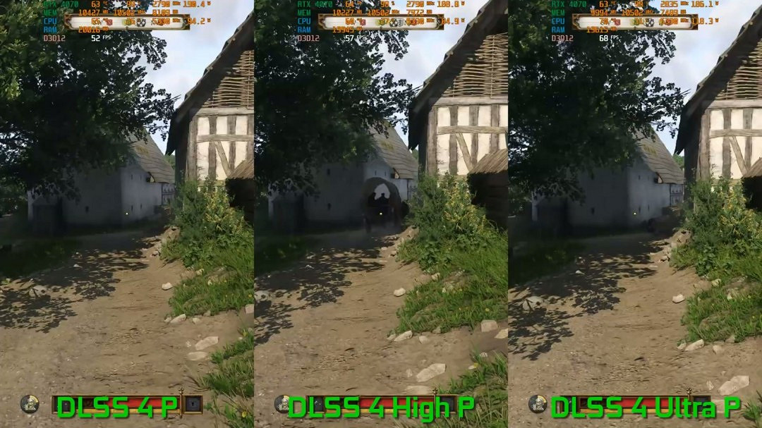 DLSS 4新的高性能模式測試 幀數更高、畫質幾乎沒影響