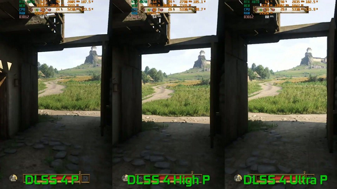 DLSS 4新的高性能模式測試 幀數更高、畫質幾乎沒影響