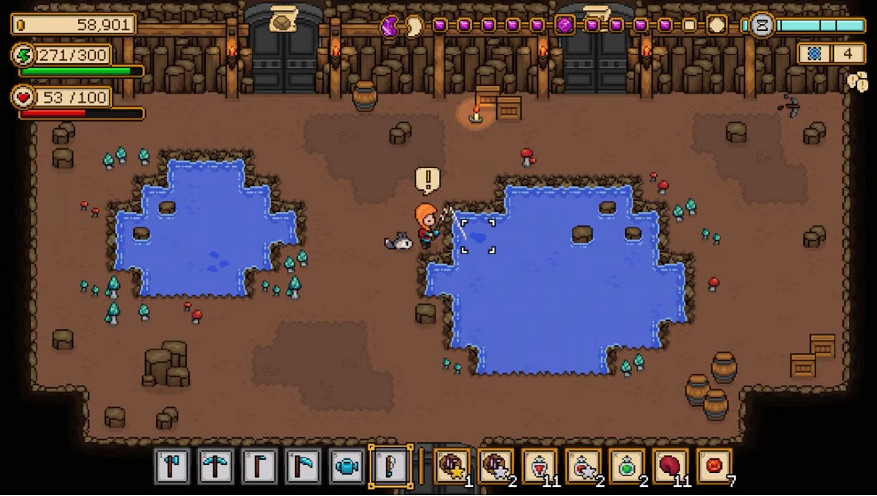 像素農場《希望物語》搶先體驗 養魔法寵物到地城尋寶