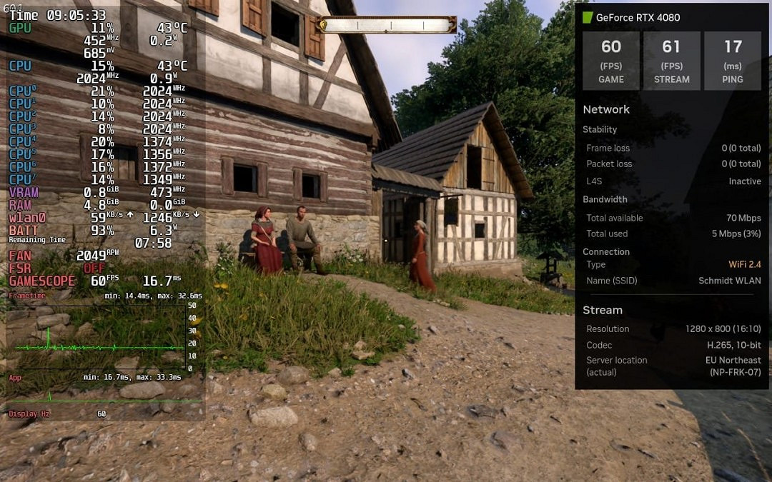 GeForceNOW正式登錄Steam Deck 原生暢玩雲遊戲