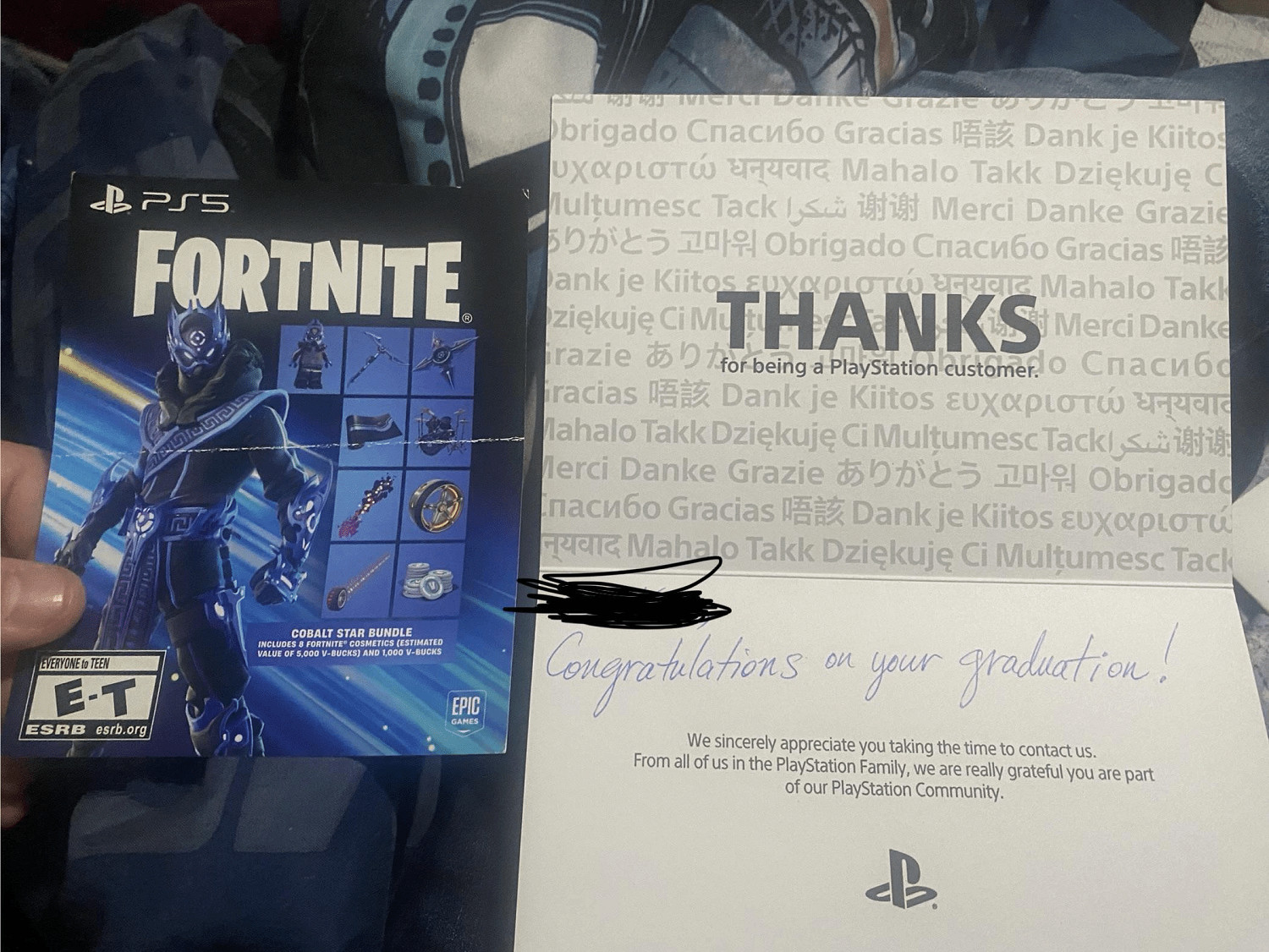 暖心互動！玩家向PS寄畢業邀請函 收到回信和禮物！