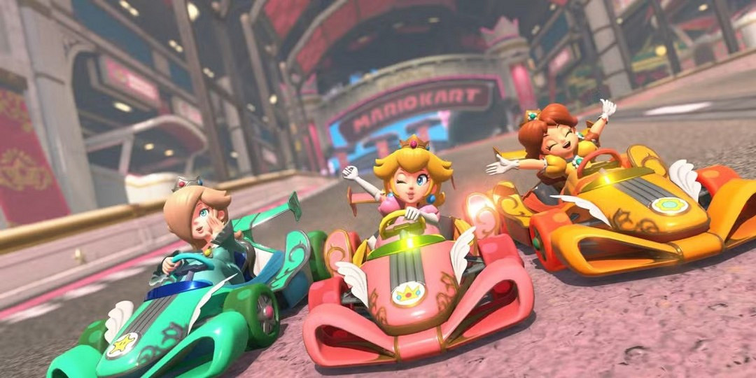 《瑪利歐賽車:世界》賽道驚現"牛吃牛肉" 詭異畫面 《瑪利歐賽車:世界》賽道驚現"牛吃牛肉" 詭異畫面