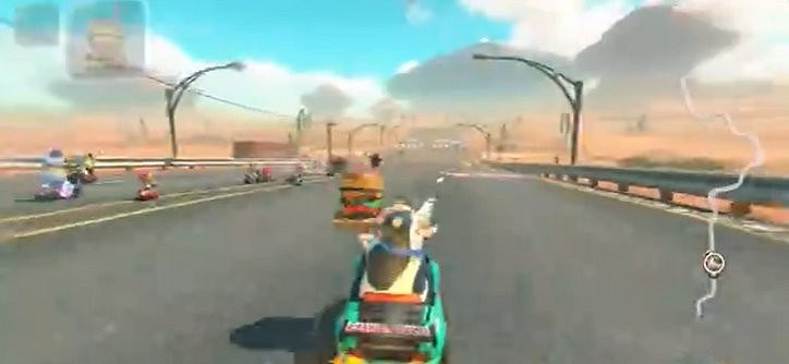 《瑪利歐賽車:世界》賽道驚現"牛吃牛肉" 詭異畫面 《瑪利歐賽車:世界》賽道驚現"牛吃牛肉" 詭異畫面
