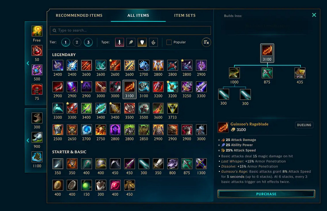 《英雄聯盟》顯示裝備金額差方法 《英雄聯盟》顯示裝備金額差方法