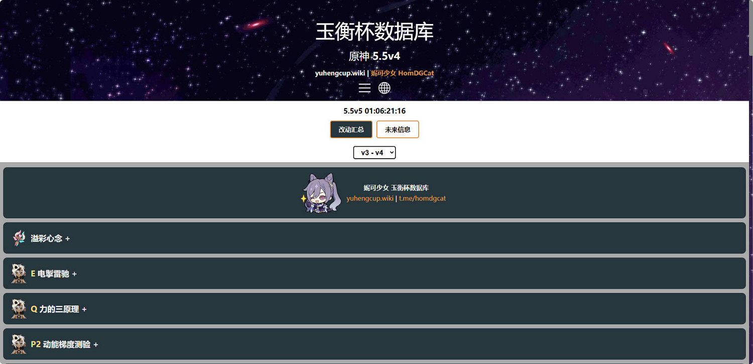 《原神》妮可少女玉衡杯資料庫網址介紹 《原神》妮可少女玉衡杯資料庫網址介紹