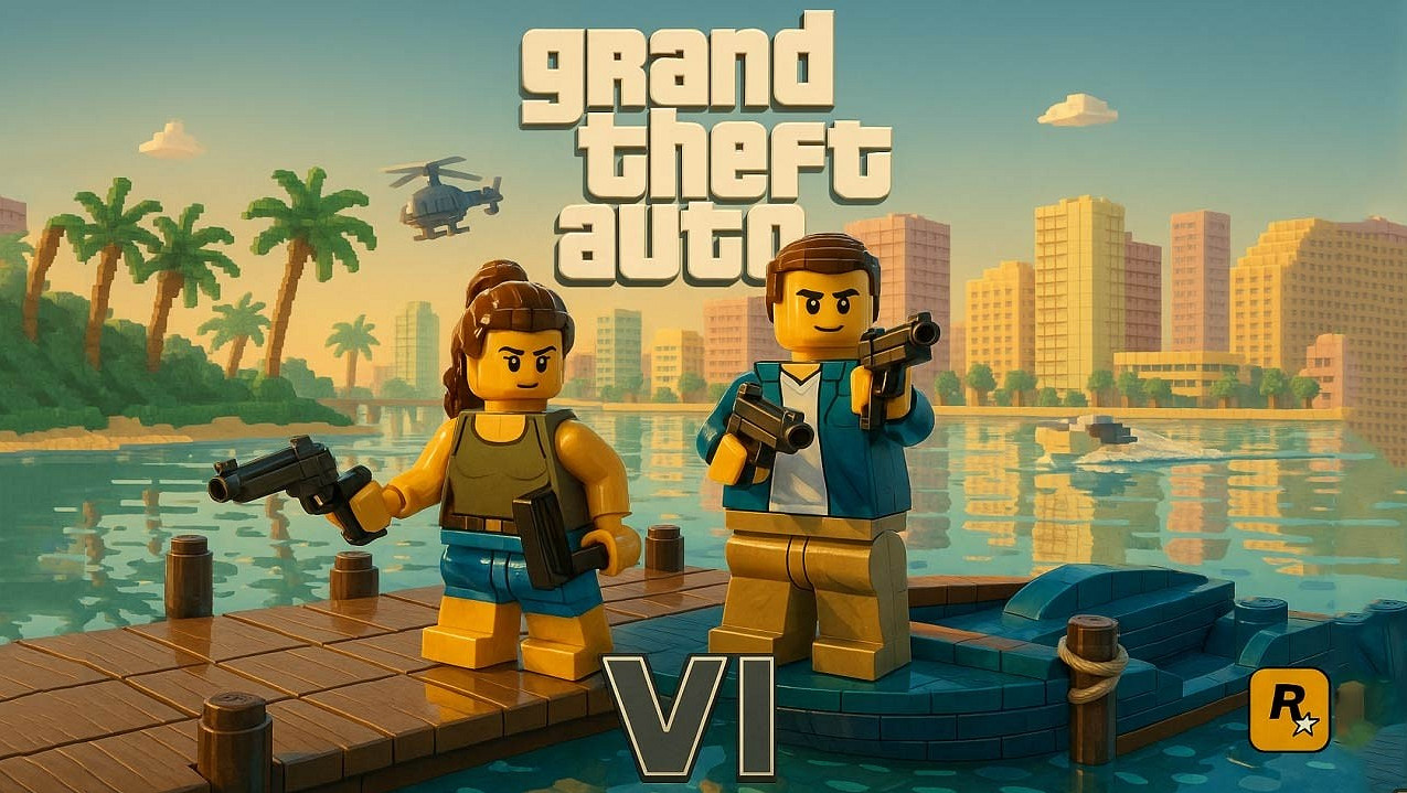 無敵啦孩子!16歲動畫師用樂高手工打造《GTA6》預告 無敵啦孩子!16歲動畫師用樂高手工打造《GTA6》預告