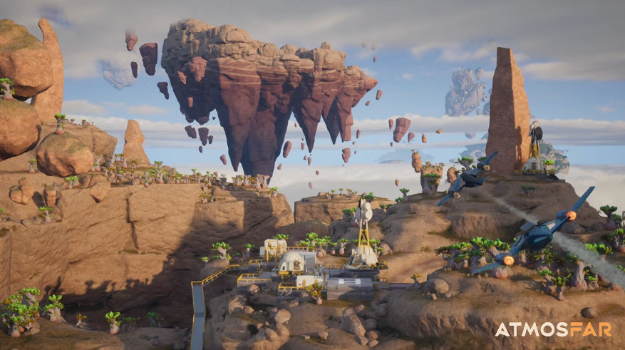 空島生存《異星遺航》公開！在異星探索外星文明遺跡