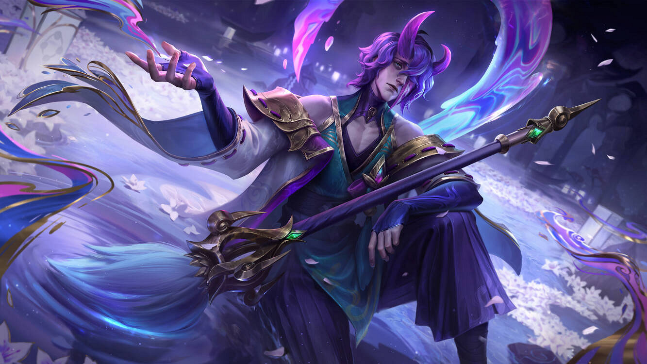 《英雄聯盟》第二幕靈魂蓮華系列皮膚原畫一覽