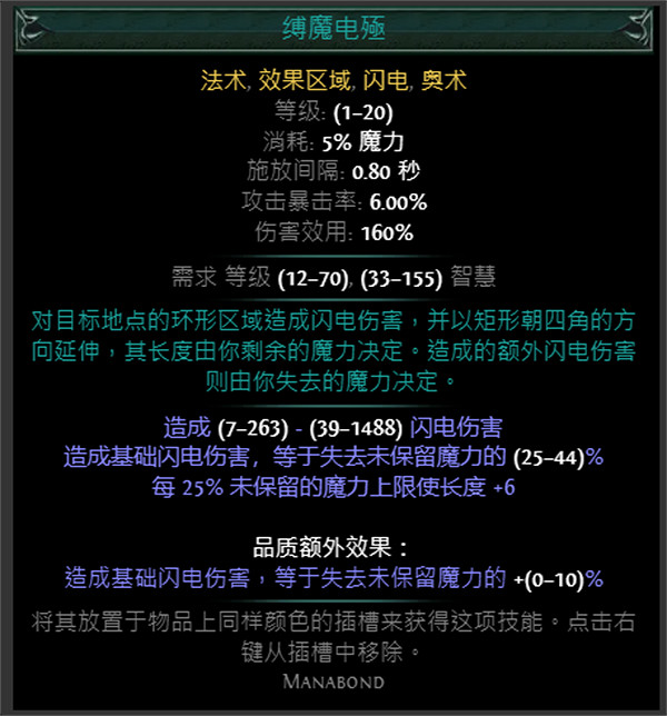 《流亡黯道》藍色主動寶石資料大全 《流亡黯道》藍色主動寶石資料大全