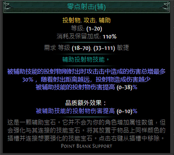 《流亡黯道》綠色輔助寶石資料大全 《流亡黯道》綠色輔助寶石資料大全