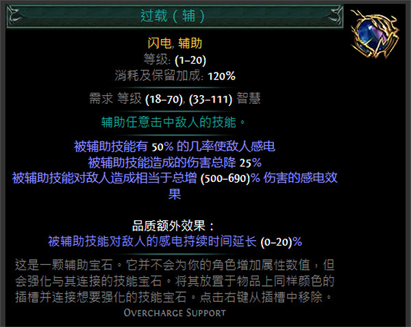 《流亡黯道》藍色輔助寶石資料大全 《流亡黯道》藍色輔助寶石資料大全