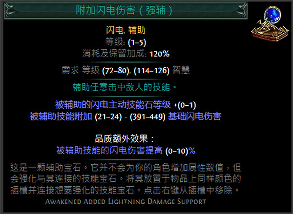 《流亡黯道》藍色輔助寶石資料大全 《流亡黯道》藍色輔助寶石資料大全