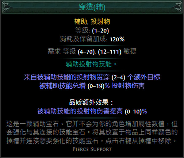 《流亡黯道》綠色輔助寶石資料大全 《流亡黯道》綠色輔助寶石資料大全