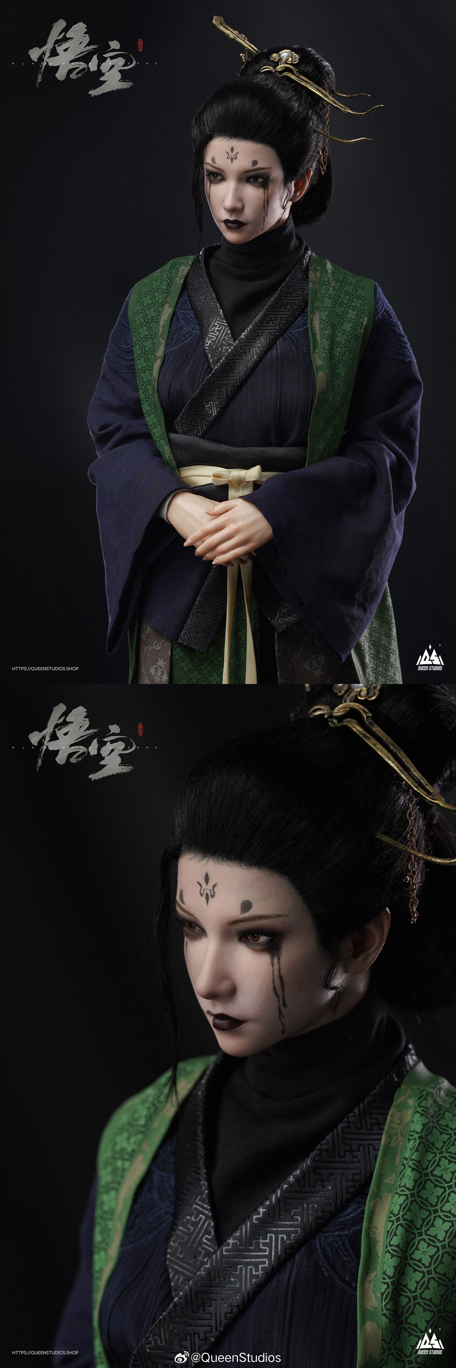 質感拉滿超逼真！《黑神話》四妹1/3全身像細節圖公開