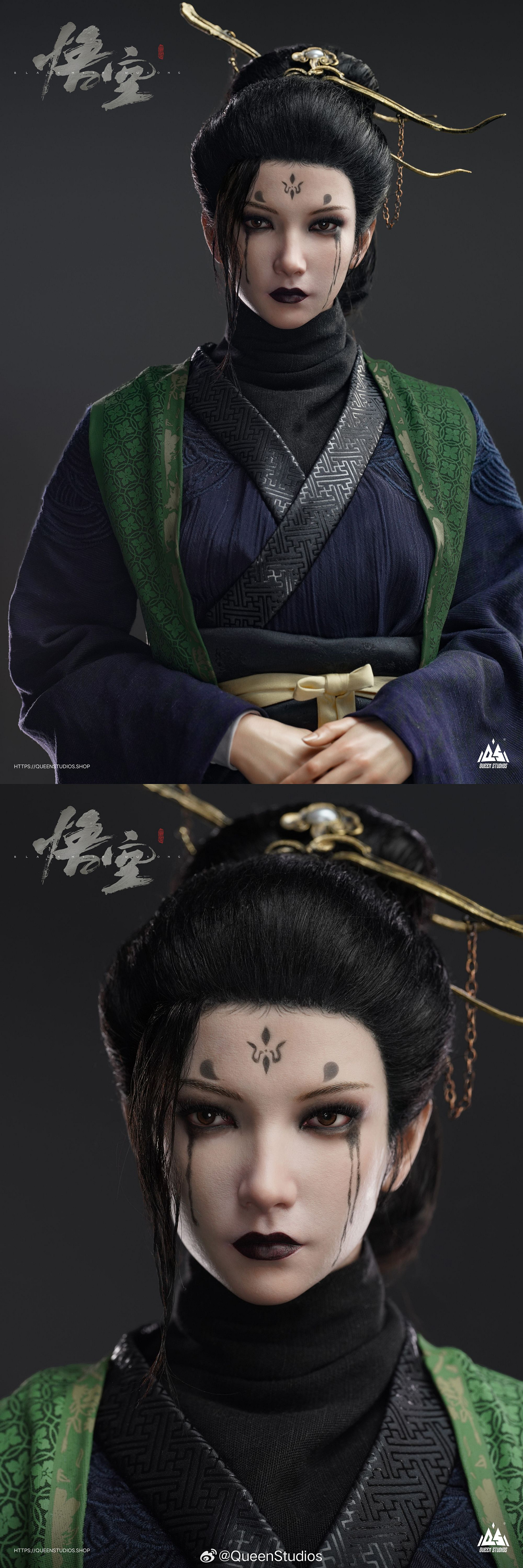 質感拉滿超逼真！《黑神話》四妹1/3全身像細節圖公開