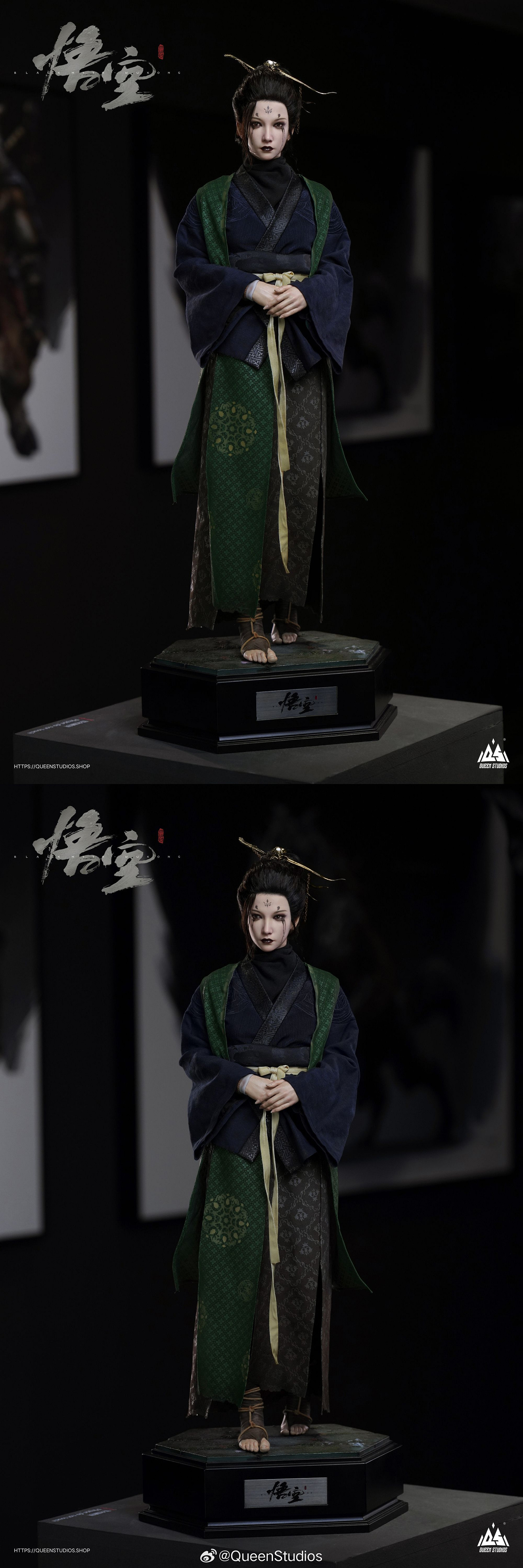 質感拉滿超逼真！《黑神話》四妹1/3全身像細節圖公開