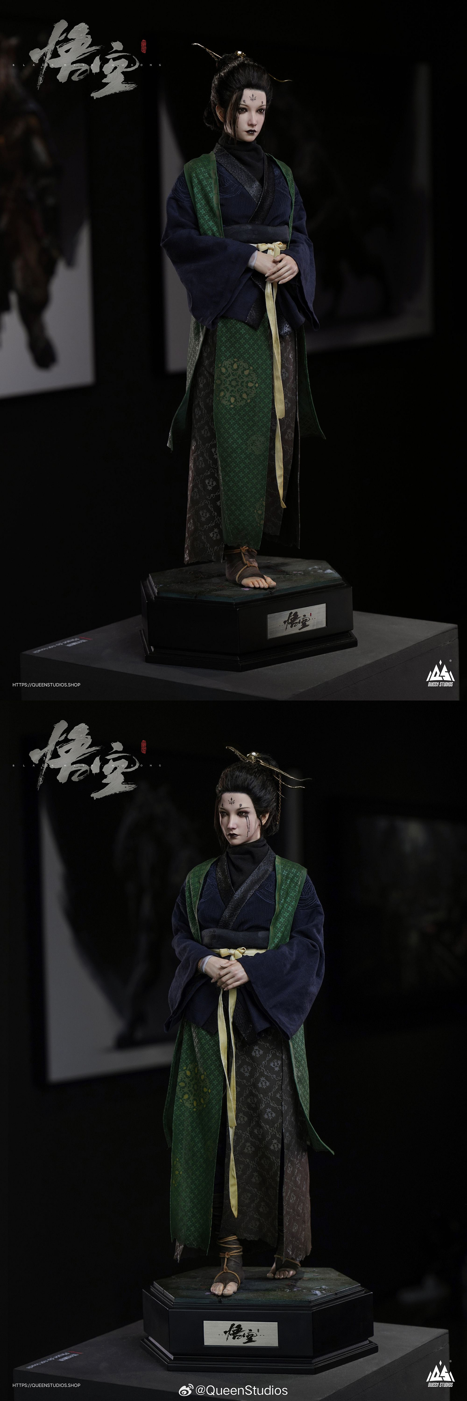 質感拉滿超逼真！《黑神話》四妹1/3全身像細節圖公開