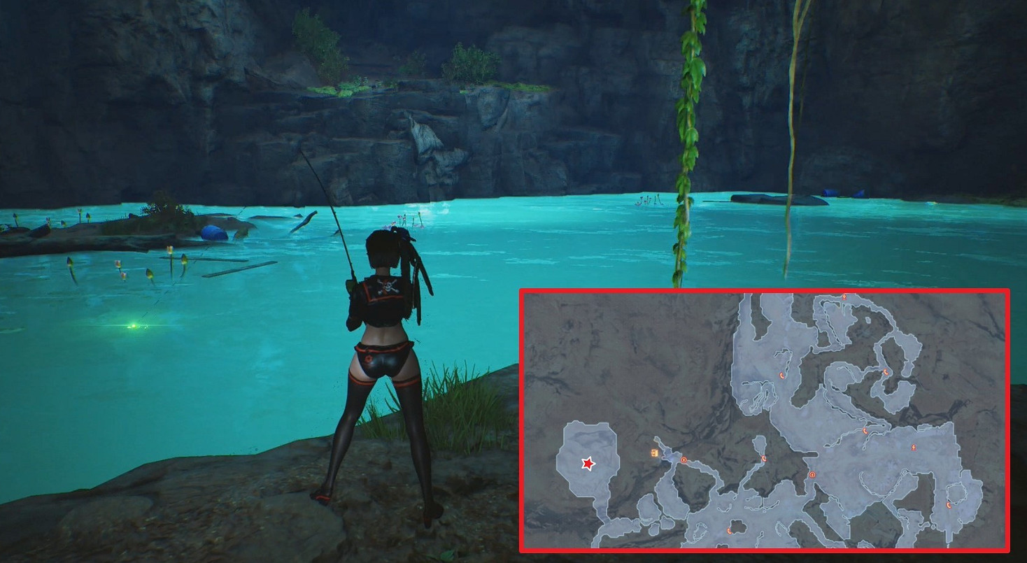 《劍星》鉗魚釣點位置介紹 《劍星》鉗魚釣點位置介紹