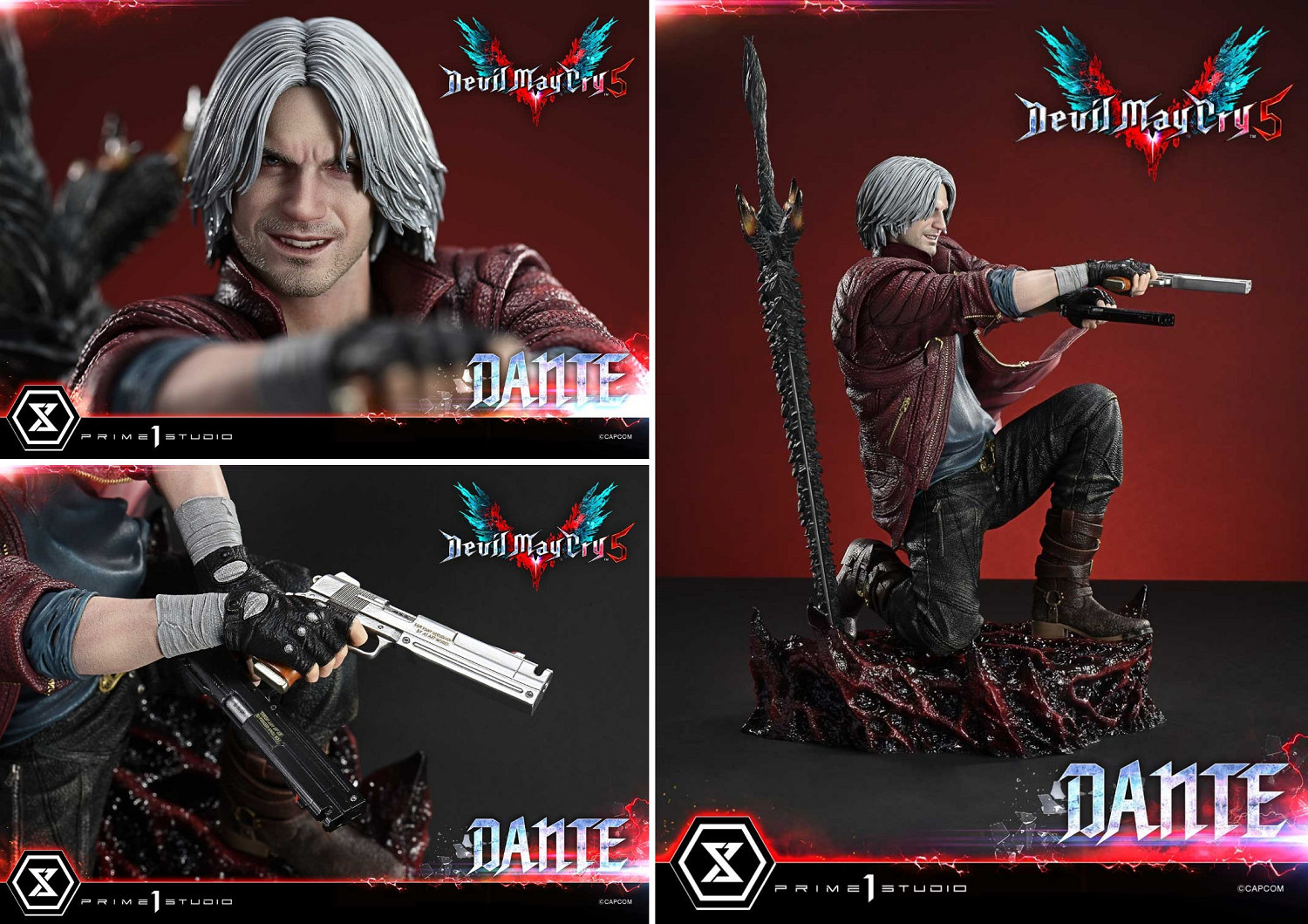 兄弟對決!《鬼泣5》1/6比例但丁和維吉爾手辦開售 兄弟對決!《鬼泣5》1/6比例但丁和維吉爾手辦開售