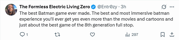 最好的蝙蝠俠遊戲！《蝙蝠俠：阿甘騎士》發售十周年