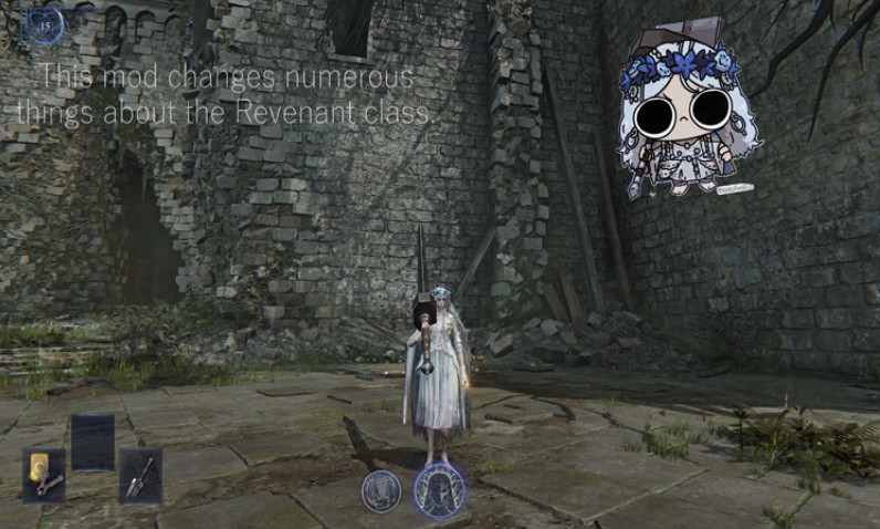 《法環 黑夜君臨》巨劍蘿莉mod登場!復仇者變得超小! 《法環 黑夜君臨》巨劍蘿莉mod登場!復仇者變得超小!