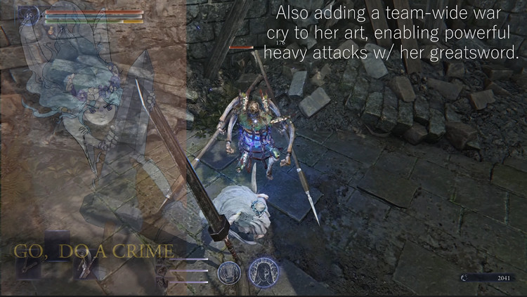 《法環 黑夜君臨》巨劍蘿莉mod登場!復仇者變得超小! 《法環 黑夜君臨》巨劍蘿莉mod登場!復仇者變得超小!